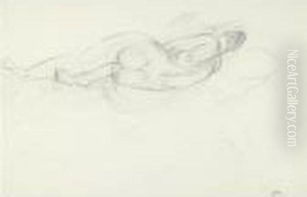 Nu Allonge Oil Painting by Henri Matisse