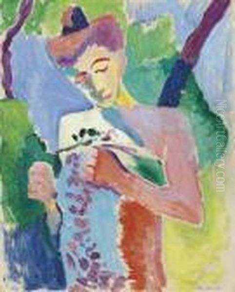 La Pudeur (l'italienne) Oil Painting by Henri Matisse
