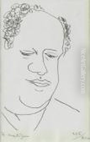 Portrait Of Rene Leriche Oil Painting by Henri Matisse