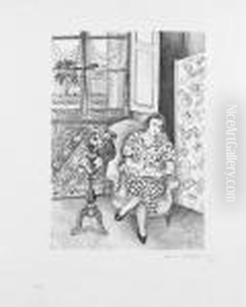 Interieur, La Lecture Oil Painting by Henri Matisse