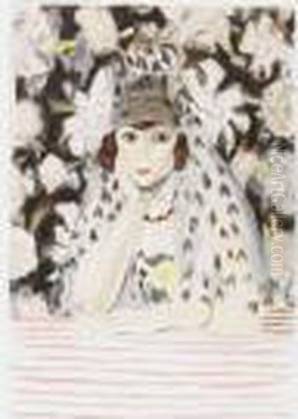 Espagnole A Lamantille Oil Painting by Henri Matisse