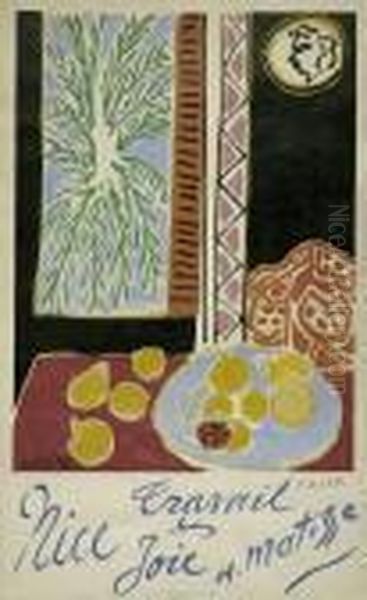 Nice - Travail Et Joie Oil Painting by Henri Matisse