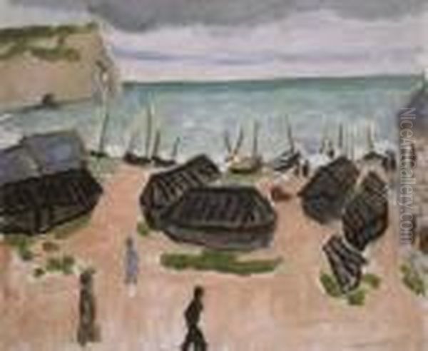 Les Caloges, Etretat Oil Painting by Henri Matisse