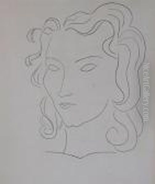 Ensemble De 7 Hors-texte Oil Painting by Henri Matisse