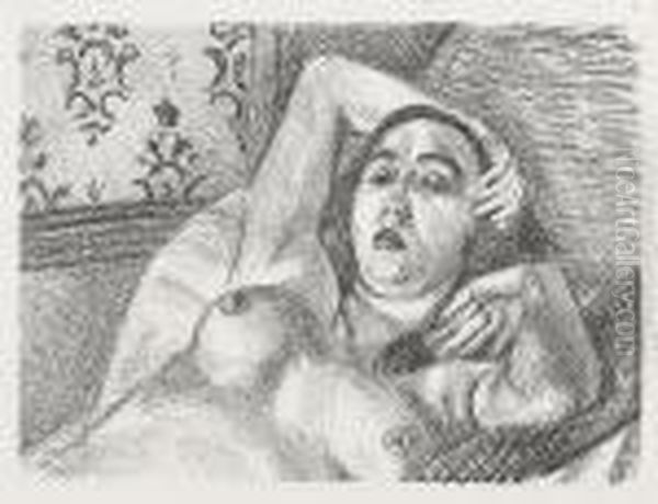 Repos Du Modele Oil Painting by Henri Matisse