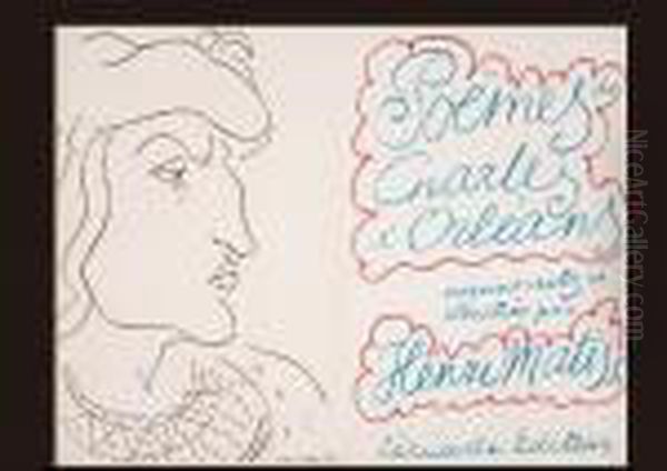 Frompoemes De Charles D Orleans Oil Painting by Henri Matisse