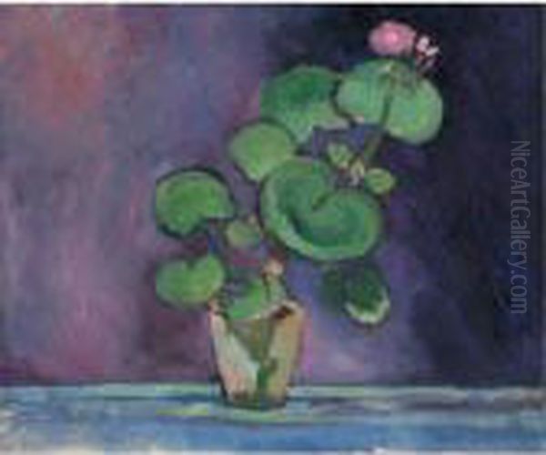 Le Geranium Oil Painting by Henri Matisse
