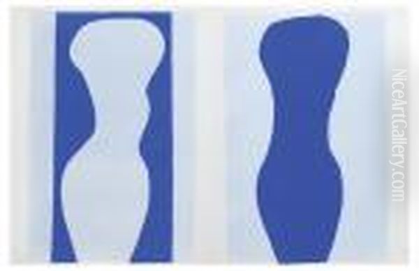 Formes, Pl. Ix From Jazz (d.bk.22) Oil Painting by Henri Matisse