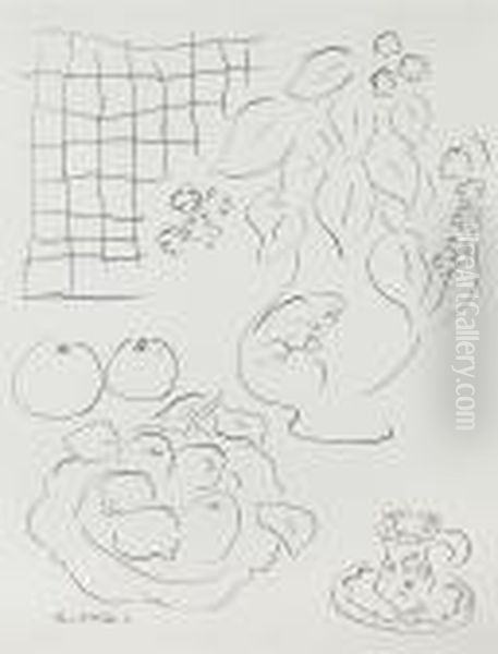 Untitled Oil Painting by Henri Matisse