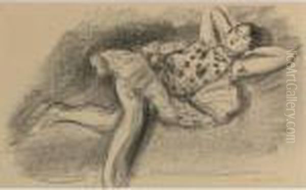 Danseuse Entendue Au Divan (d. 484) Oil Painting by Henri Matisse