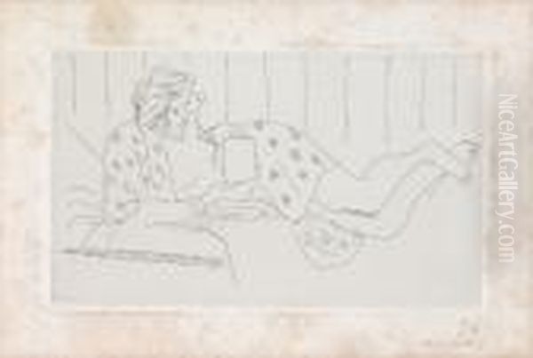 La Lettre Oil Painting by Henri Matisse