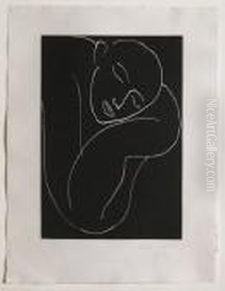 L'homme Endormi (duthuit 771) Oil Painting by Henri Matisse