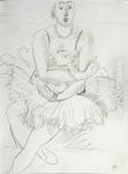 La Danseuse Oil Painting by Henri Matisse