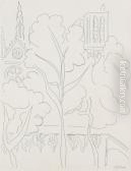 La Cite - Notre Dame Oil Painting by Henri Matisse