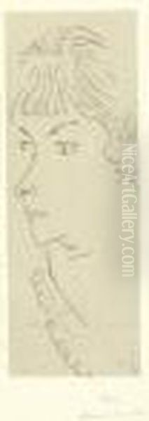 Fanny De Trois-quarts (d. 38) Oil Painting by Henri Matisse