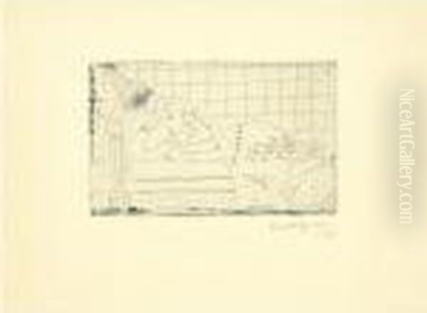 Figure Allongee Sur Un Lit D'acajou (d. 123) Oil Painting by Henri Matisse