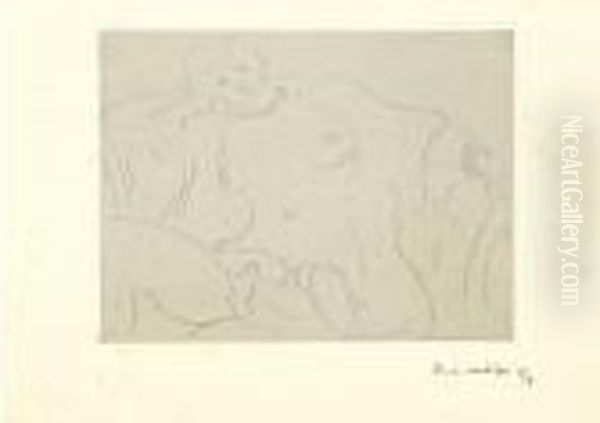 La Pause (d. 142) Oil Painting by Henri Matisse