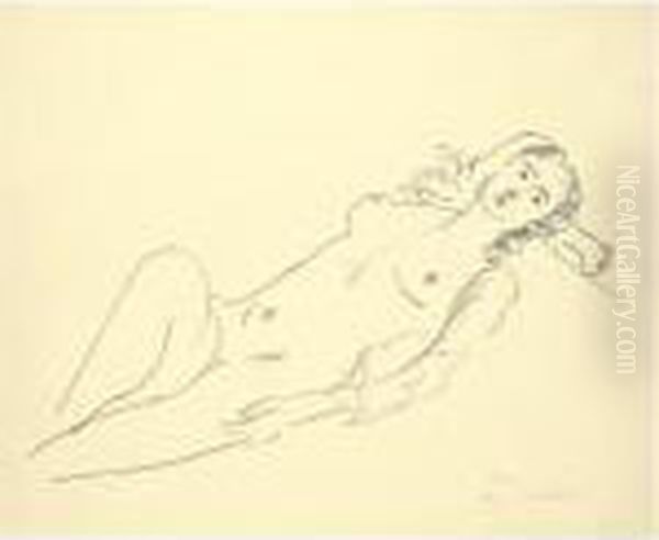 Nymphe (d. 458) Oil Painting by Henri Matisse