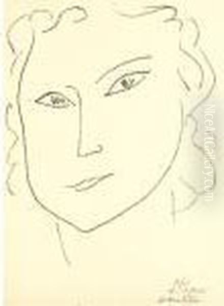 Marguerite Ii (d. 570) Oil Painting by Henri Matisse