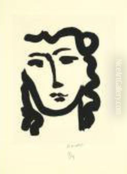 Masque Melancolique (d. 788) Oil Painting by Henri Matisse