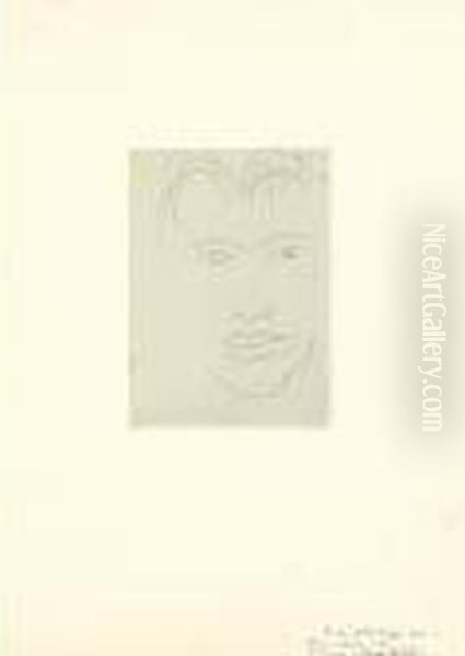 Massia Au Visage Allonge Oil Painting by Henri Matisse