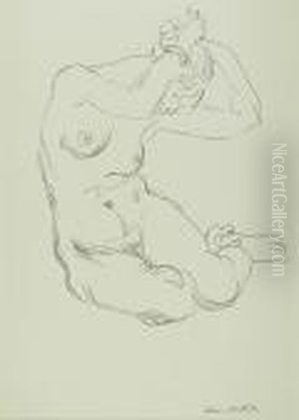 Akt Oil Painting by Henri Matisse