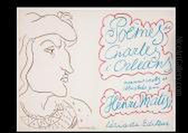 From Poemes De Charles D Orleans Oil Painting by Henri Matisse