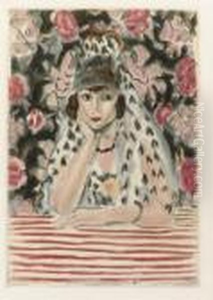 L'espagnole (ginestet & Pouillon E645) Oil Painting by Henri Matisse