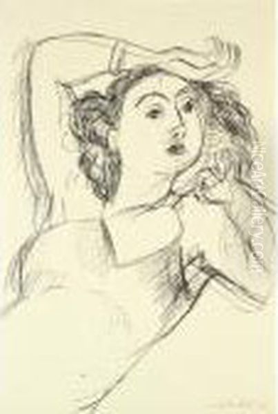 Buste De Femme Oil Painting by Henri Matisse