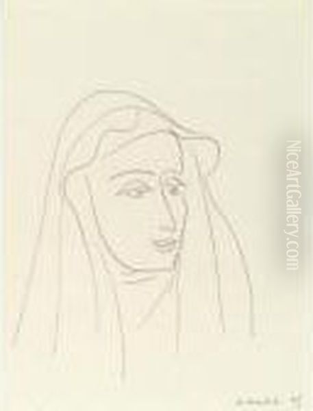 Femme Oil Painting by Henri Matisse