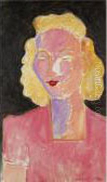 La Femme En Rose Oil Painting by Henri Matisse