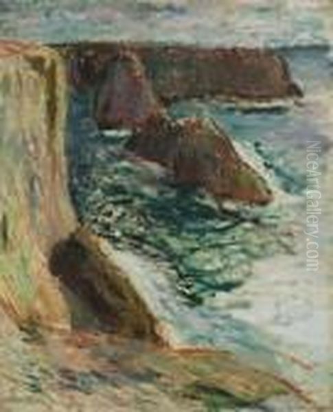 Rochers A Belle-isle Oil Painting by Henri Matisse