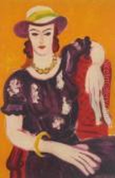 Onhe Titel Oil Painting by Henri Matisse