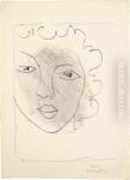 Jeune Femme Oil Painting by Henri Matisse