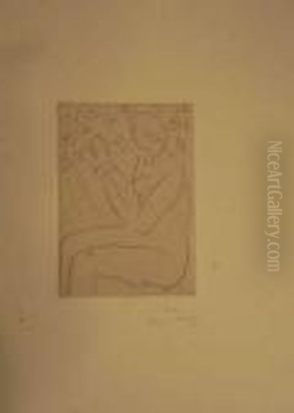 Figure Lisant. 1929. Oil Painting by Henri Matisse