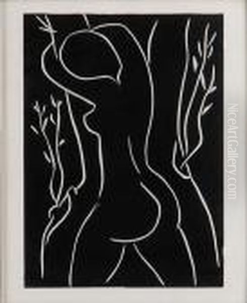 Pasiphae Embracing An Olive Tree Oil Painting by Henri Matisse