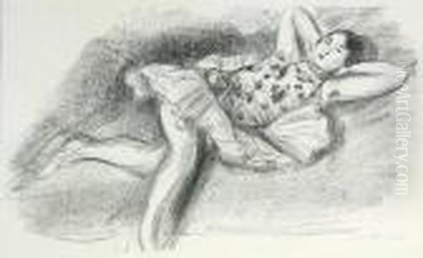 Danseuse Endormi Au Divan Oil Painting by Henri Matisse