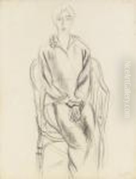 Femme Assise (yvonne) Oil Painting by Henri Matisse