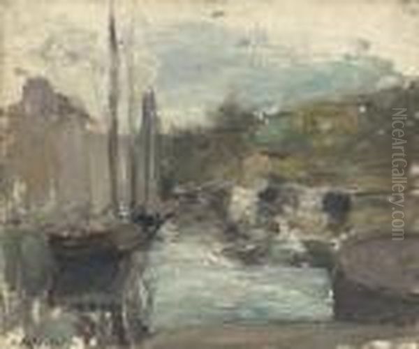 Bretagne (bateaux) Oil Painting by Henri Matisse