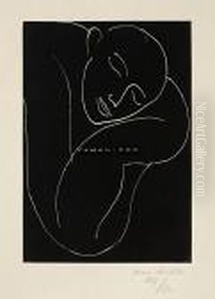 L```` Homme Endormi Oil Painting by Henri Matisse