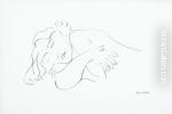 Mujer Dormida Oil Painting by Henri Matisse