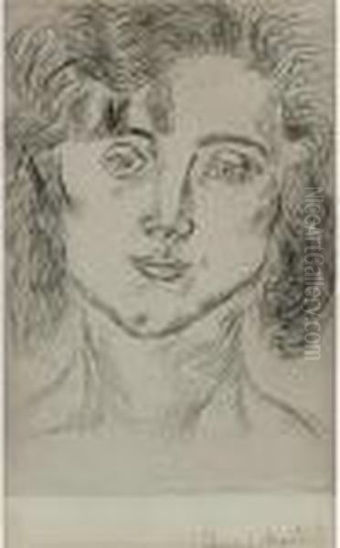 Mlle. M. M. (duthuit Bks. 2) Oil Painting by Henri Matisse