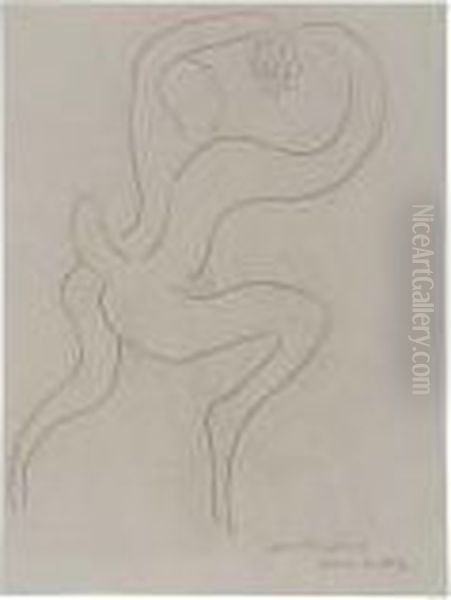 Vue De Paris--le Pont St. Michel Oil Painting by Henri Matisse