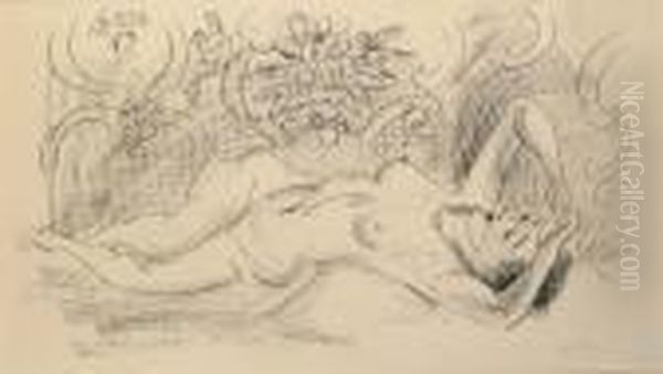 Nu. Aâ€°tude De Torsion Du Corps Oil Painting by Henri Matisse