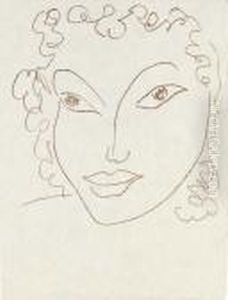 Plates Vii And Xi, From 
Poasies Antillaises Oil Painting by Henri Matisse