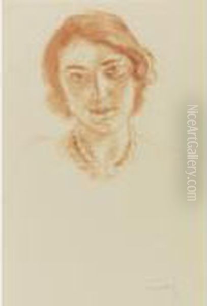 Femme Au Collier De Perles Oil Painting by Henri Matisse