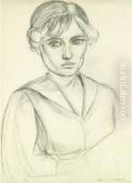 Buste De Femme Oil Painting by Henri Matisse
