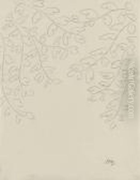 Feuilles Oil Painting by Henri Matisse