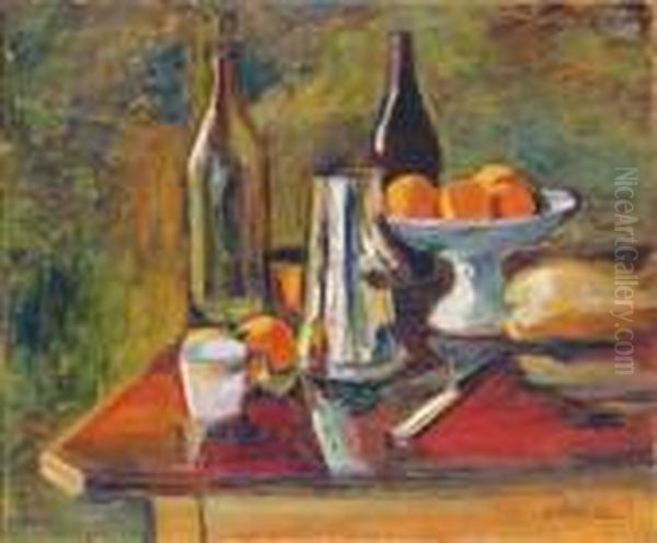 Nature Morte Aux Oranges Oil Painting by Henri Matisse