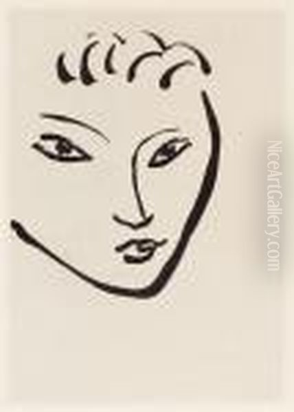Tete De Jeune Garcon - Masque Oil Painting by Henri Matisse
